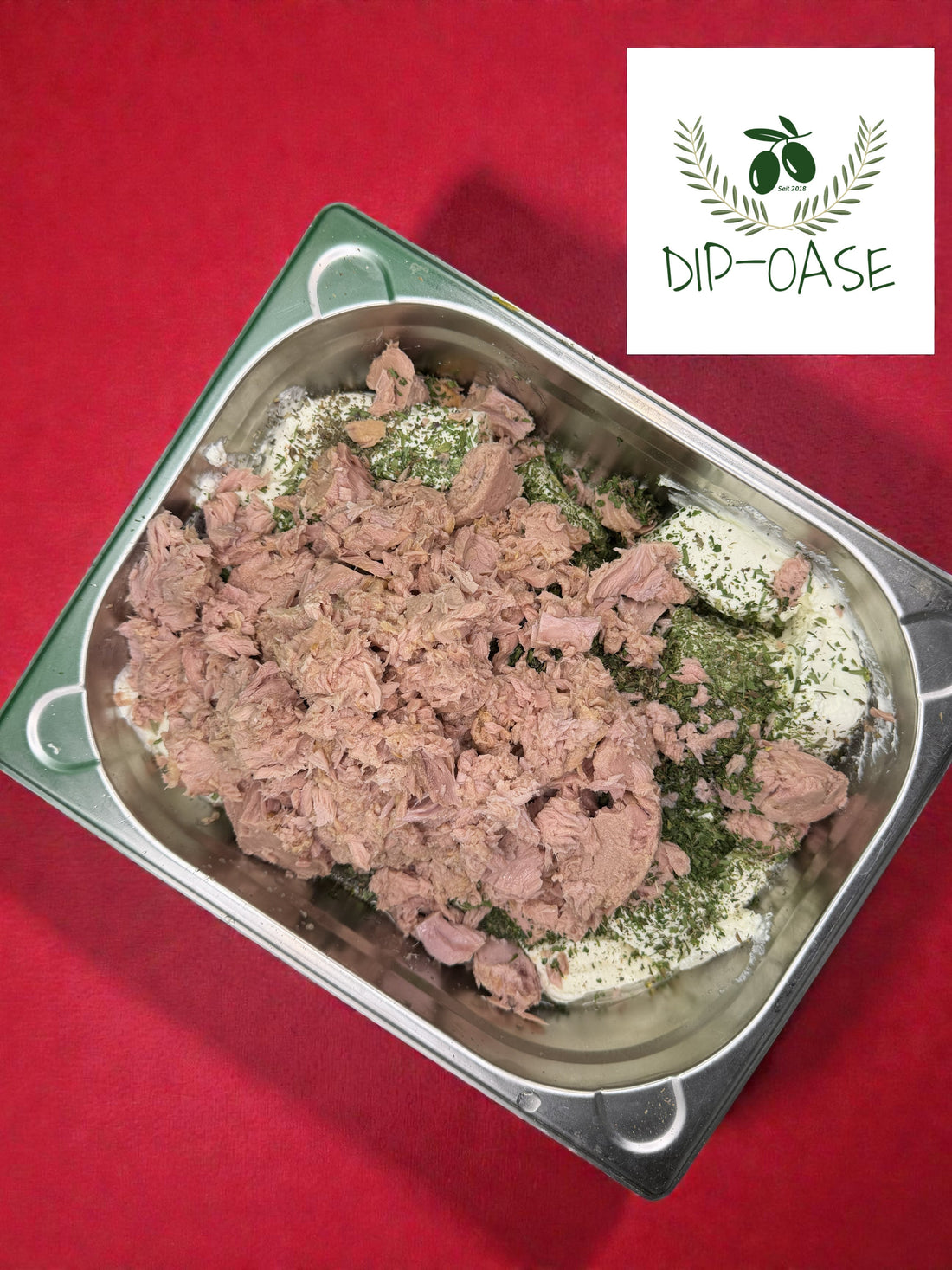 Schneller Thunfisch-Wrap mit Gemüse, Kräutern und frischer Würze