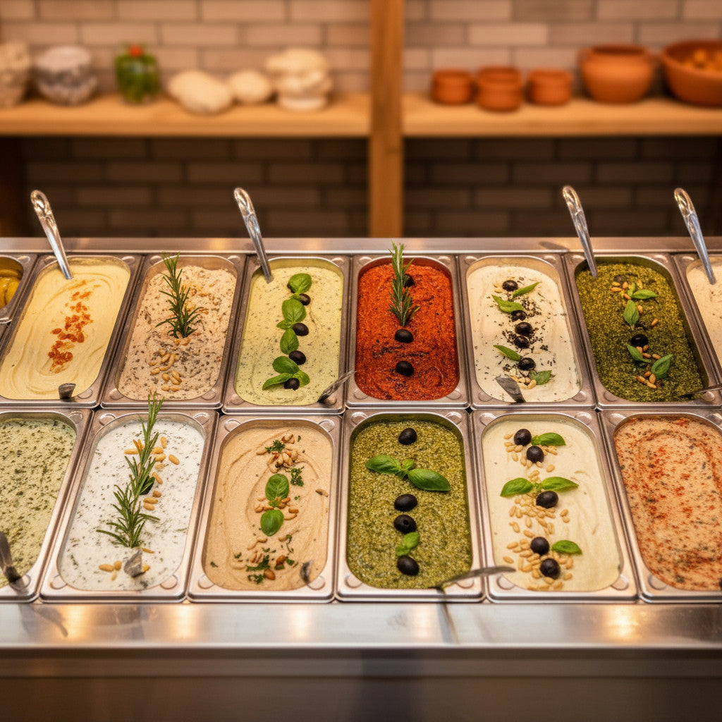 Dip-Oase B2B Großhandel mit mediterranen Dips und Antipasti