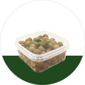 Spanische Oliven gefüllt mit Zitronen – 2,1 kg ATG | Großgebinde für Gastronomie & Catering | DIP OASE