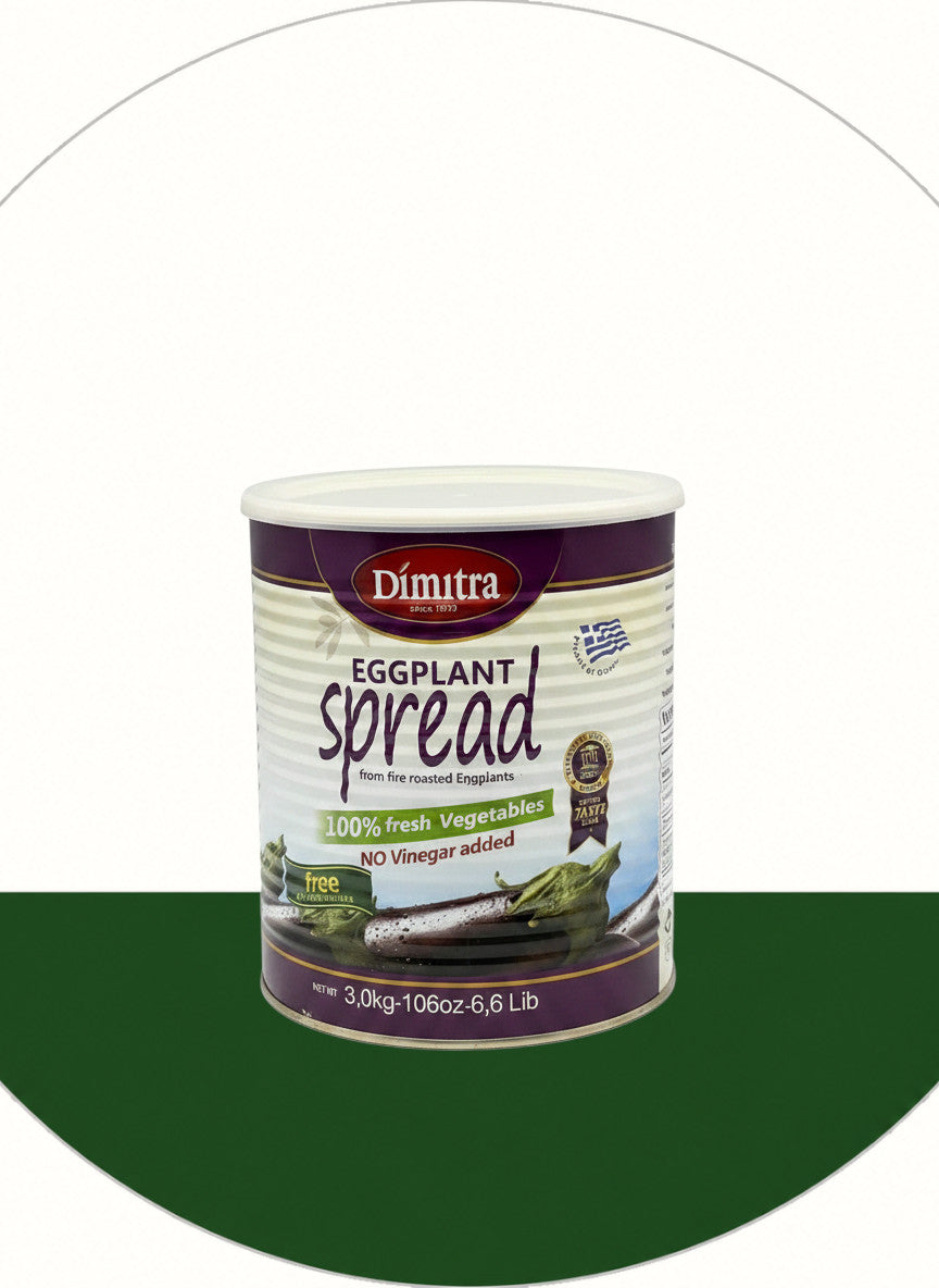 Auberginensalat natur – 1 kg & 3 kg | Mediterrane Antipasti
