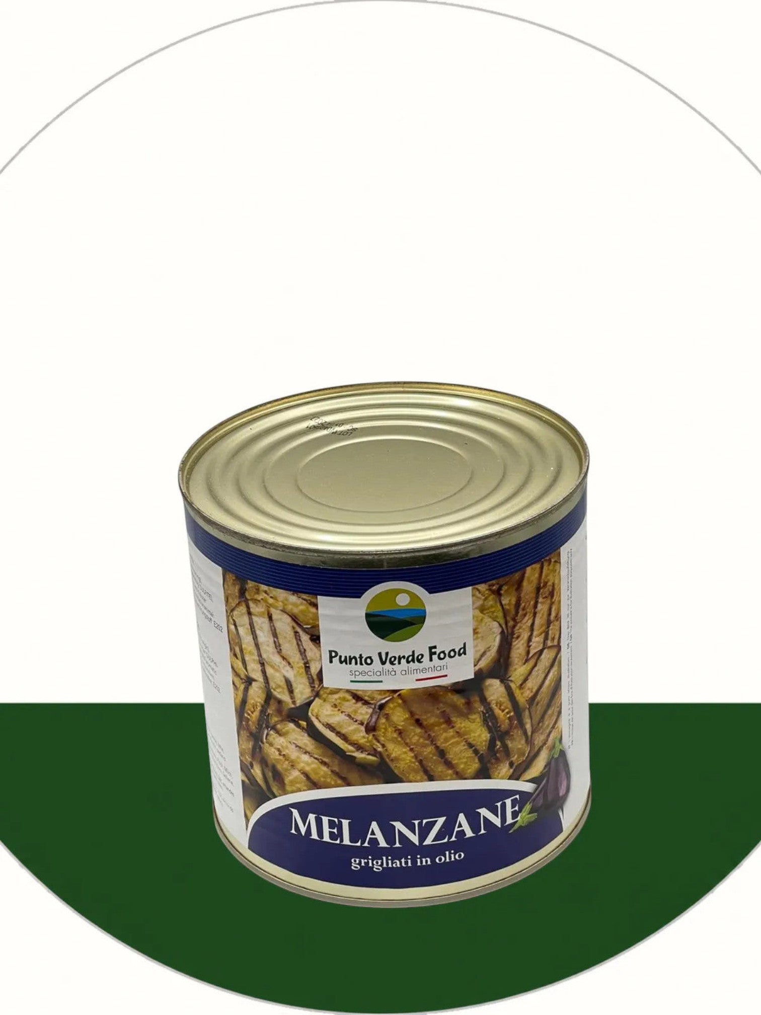 Dip-Oase.de Dose mit gegrillten Auberginenscheiben in Öl, "Melanzane grigliati in olio".