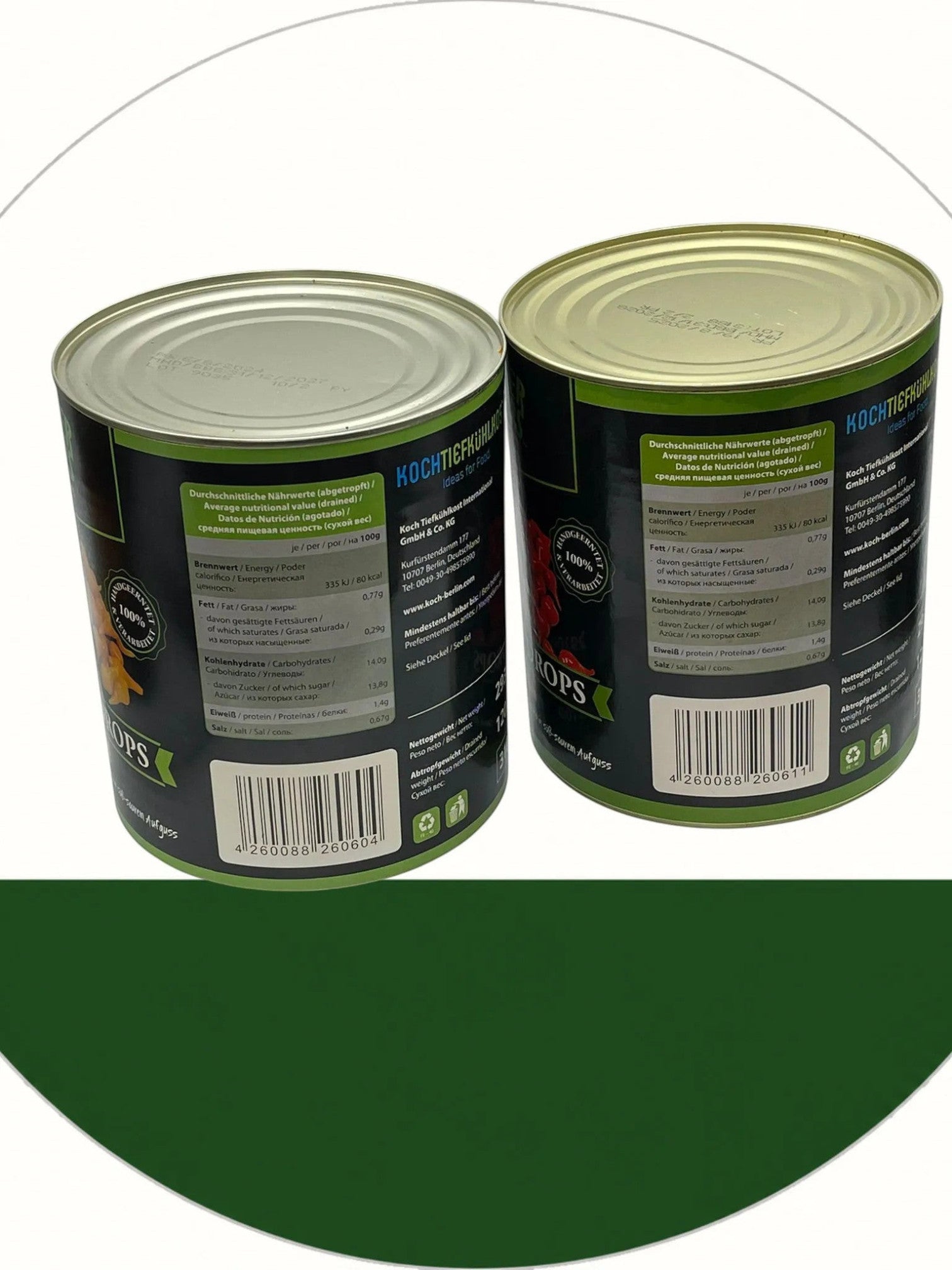 Dip-Oase.de Pepper Drops rote Mini-Paprika in würziger Sauce, 2 Dosen