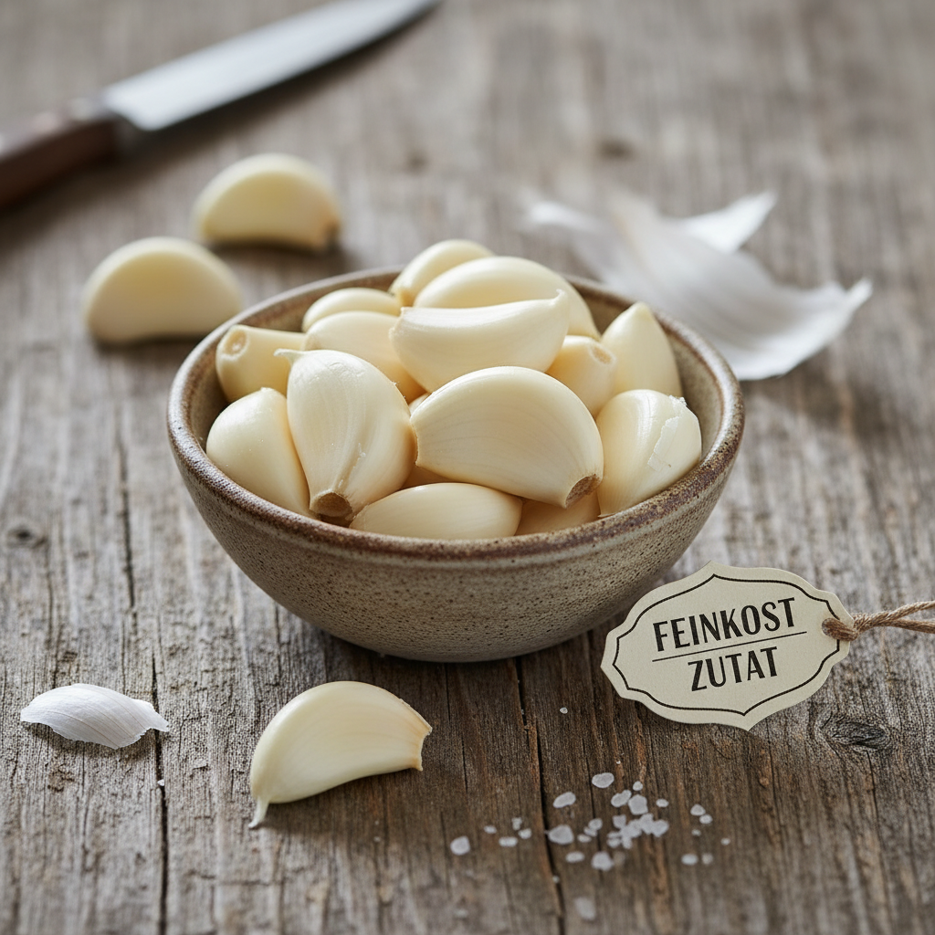 Knoblauch geschält