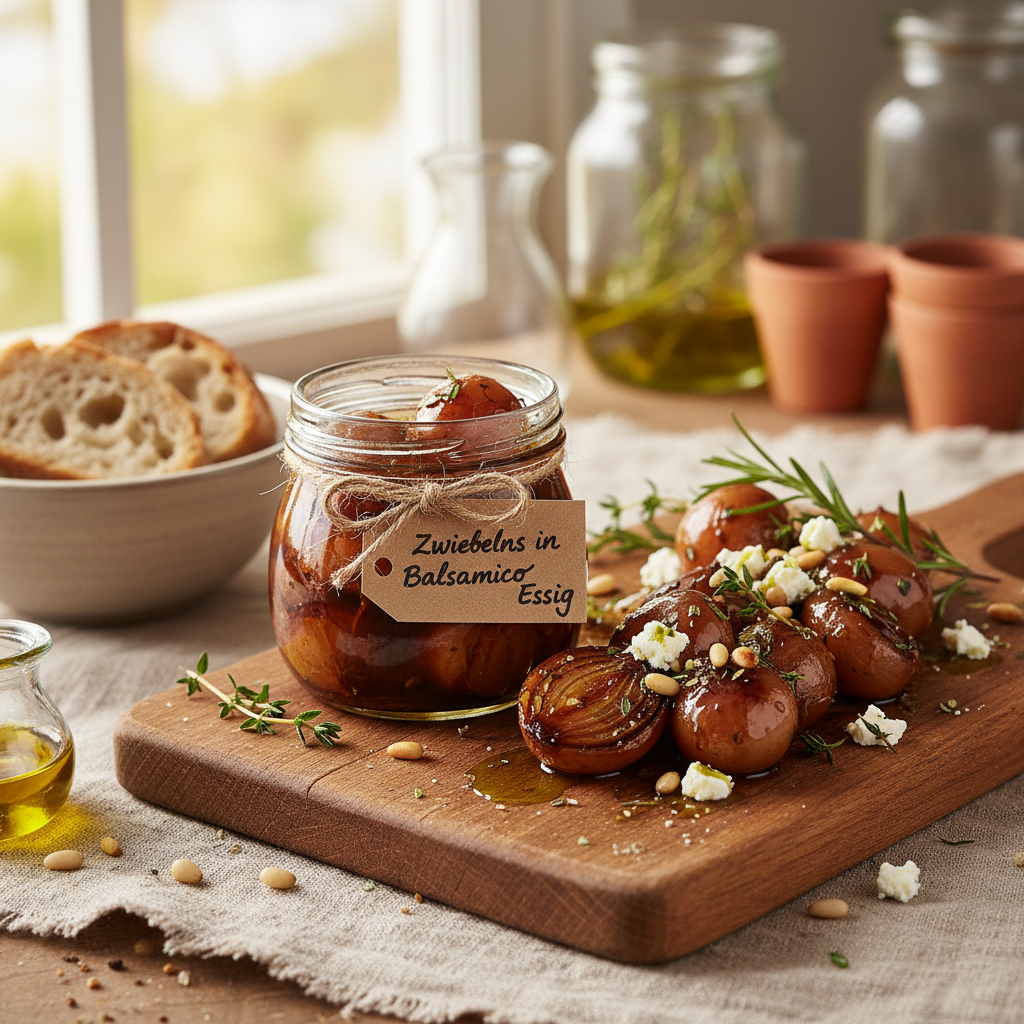 Balsamico-Zwiebeln – Süß-saure Antipasti-Delikatesse